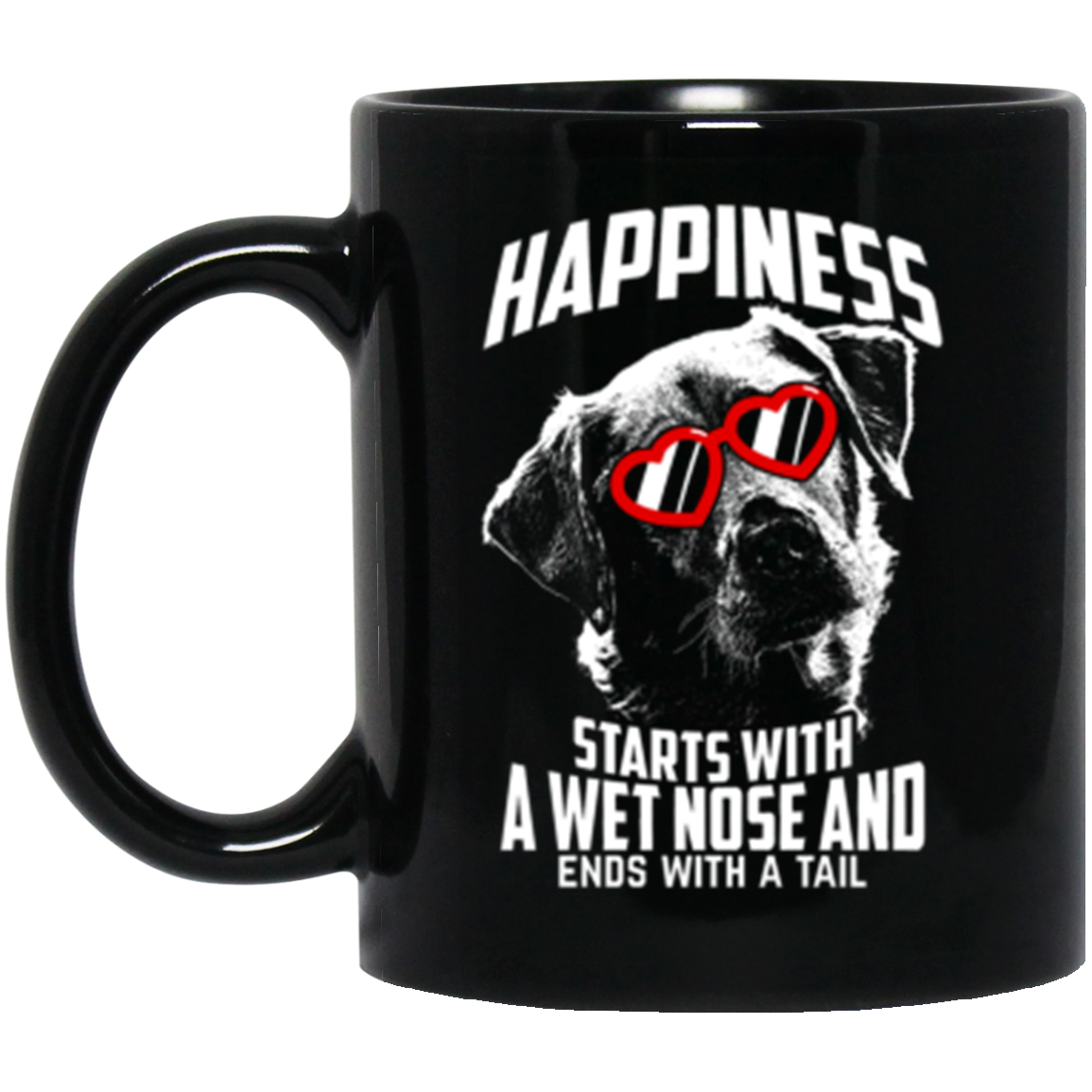 Labrador Happiness Starts With a Wet Nose