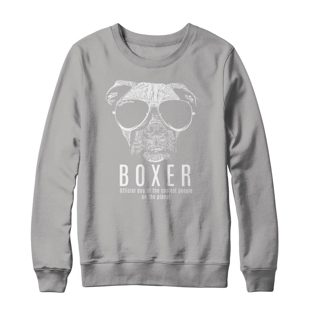 Official Dog Of The Coolest Boxer Sweatshirt